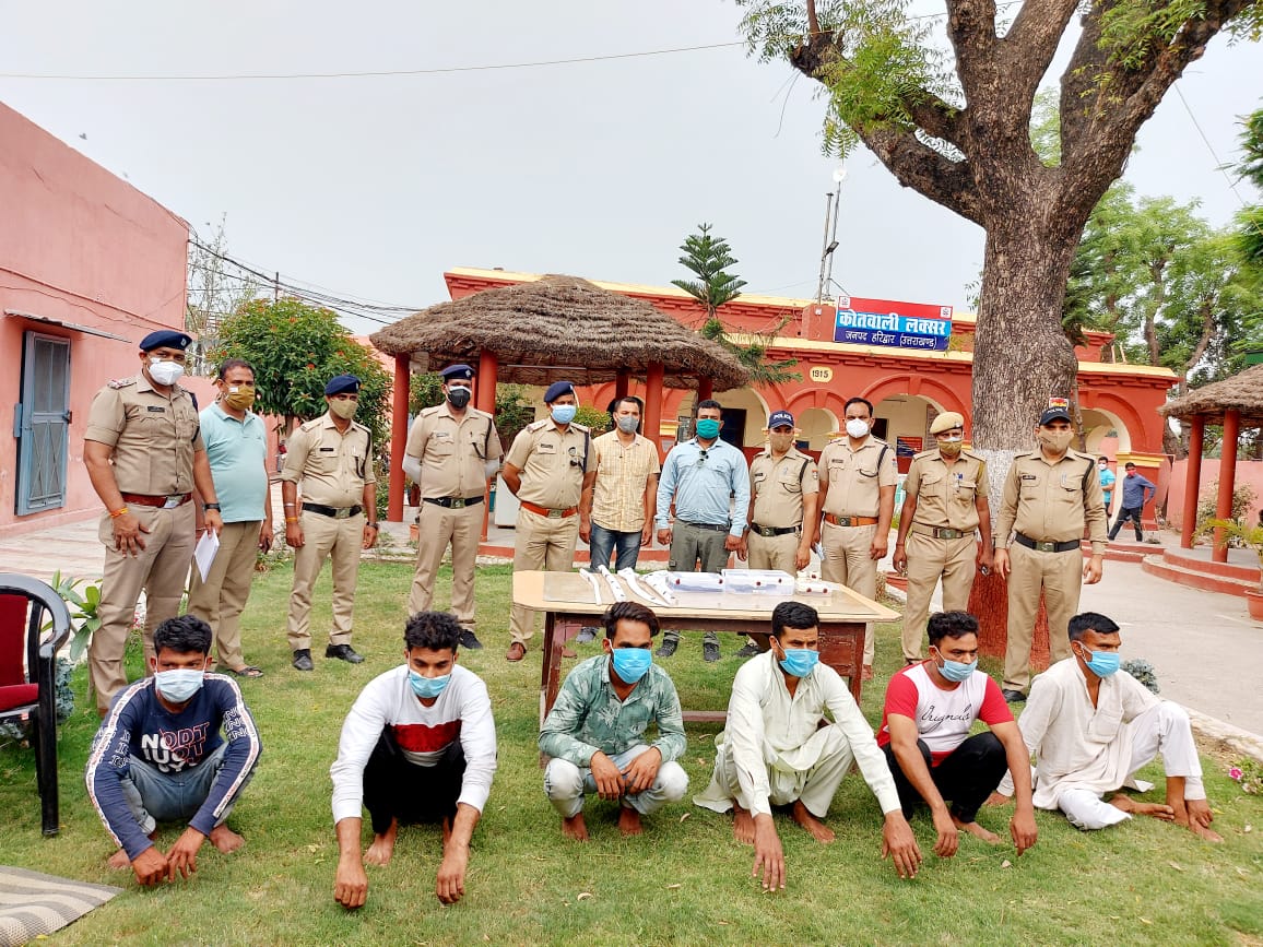 पुलिस को मिली बडी सफलता खेड़ी खुर्द गोली काण्ड के छह आरोपी पुलिस की गिरफ्त में