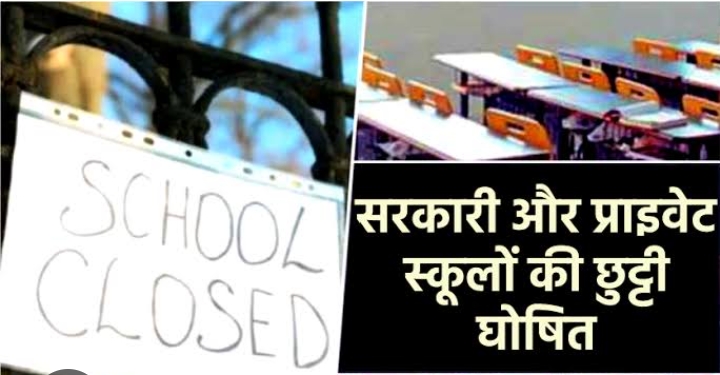 प्रतीक जैन प्रभारी जिलाधिकारी ने बताया कि देहरादून निदेशक,मौसम विज्ञान केन्द्र, देहरादून के ईमेल/फैक्स संदेश द्वारा जानकारी दी इसी के दृष्टिगत छोटे-छोटे बच्चों व छात्र-छात्राओं की जीवन सुरक्षा को ध्यान में रखते हुए समस्त सरकारी व गैर-सरकारी विद्यालयों के कक्षा 1 से 12 तक के विद्यालयों व आंगनबाड़ी केन्द्रों अवकाश घोषित क्या है।