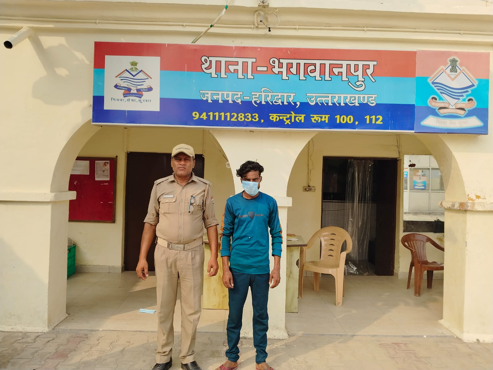 किशोरी के अपहरणकर्ता को हरिद्वार पुलिस ने किया गिरफ्तार। किशोरी को सकुशल किया बरामद