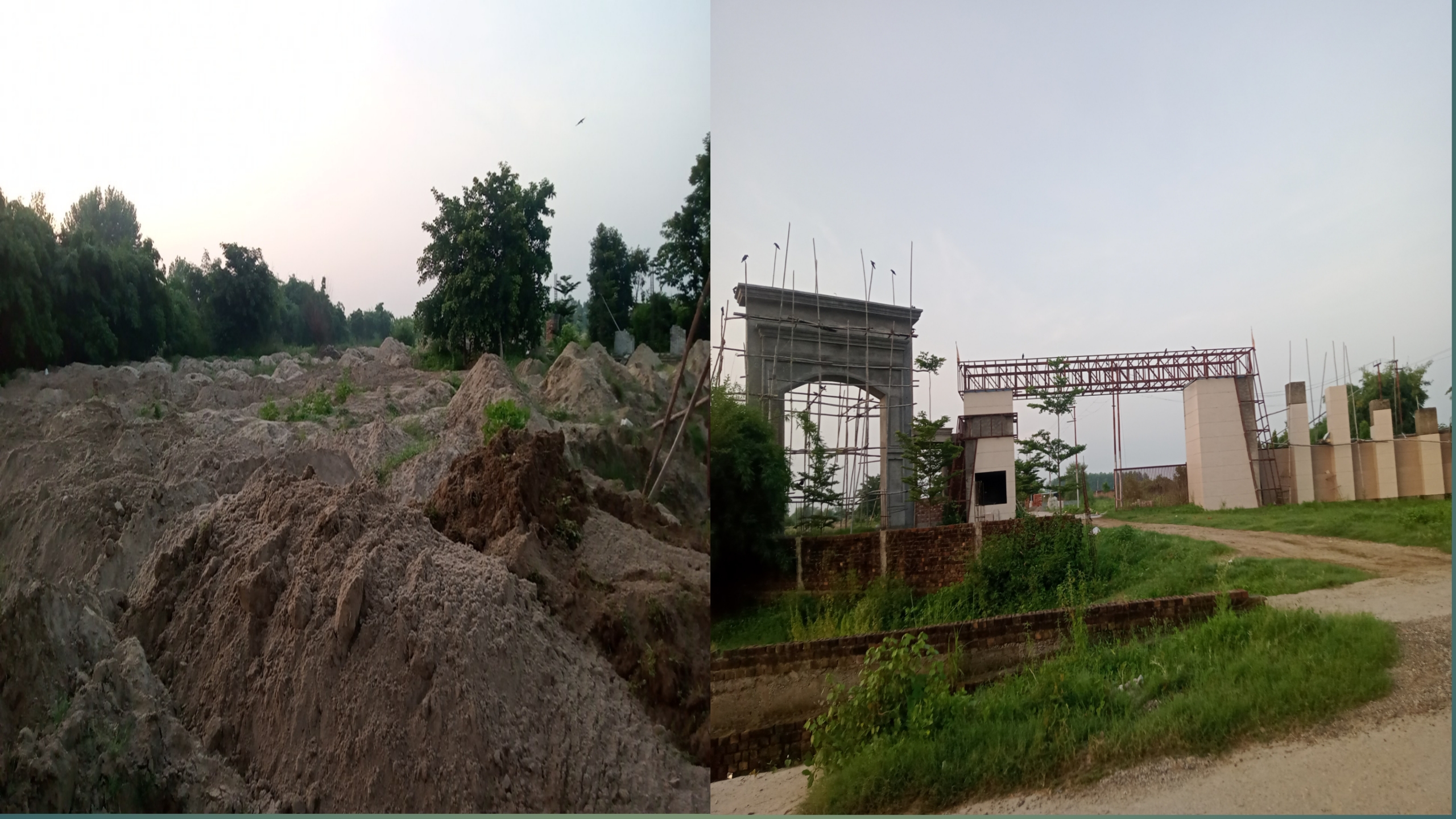 ग्राम समाज की भूमि से मिट्टी का अवैध खनन रुकने का नाम नही ले रहा है रात दिन ट्रैक्टर ट्रॉली,से एकड़ खुर्द व इब्राहिमपुर के बीच एक कॉलोनी में कई सौ बीघा जमीन में बिना परमिशन के किया जा रहा है  भराव। पुलिस प्रशासन, ग्राम प्रधान, राजस्व विभाग मोन