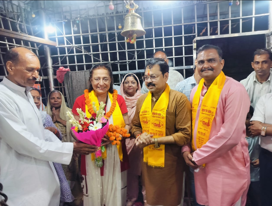 महामना सेवा संस्थान ने डॉ राधिका नागरथ को किया सम्मानित,   राधिका कनाडा में भारतीय संस्कृति का प्रचार कर वापस लौटी हरिद्वार,