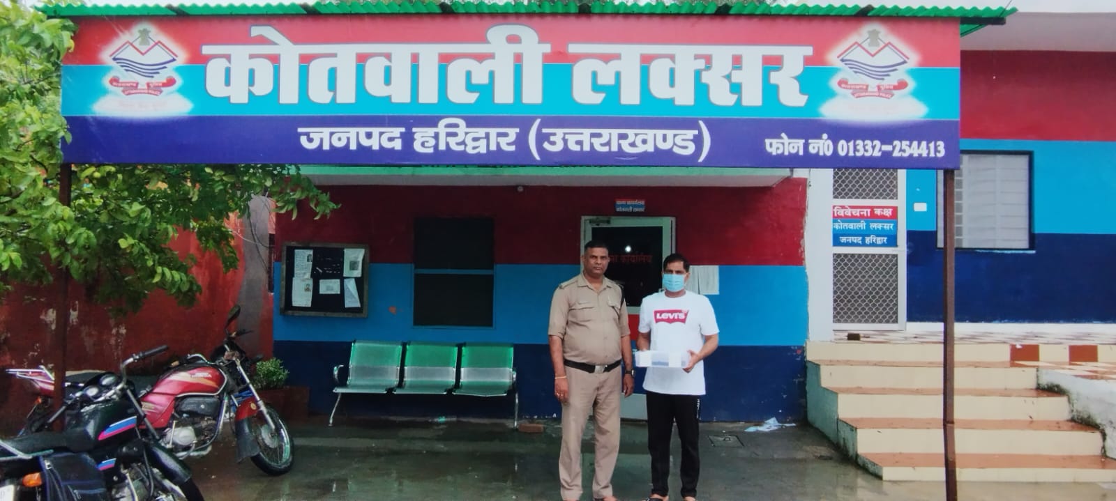मतलुपुर जैनपुर गांव में फायरिंग प्रकरण में हरिद्वार पुलिस को मिली सफलता  गुंडई के खिलाफ हरिद्वार पुलिस का सख्त एक्शन, फायरिंग का आरोपी गिरफ्तार  सोशल मीडिया पर वायरल हुई थी आरोपी की फायरिंग की वीडियो
