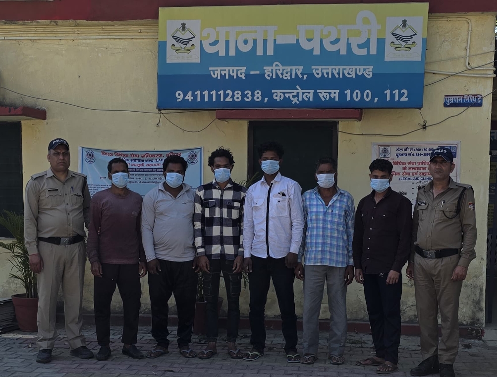 इब्राहिमपुर में हुये झगडे में पथरी पुलिस का कडा रूख, अभियुक्त गणों के ठिकानों से 06  लोगो को किया गिरफ्तार।