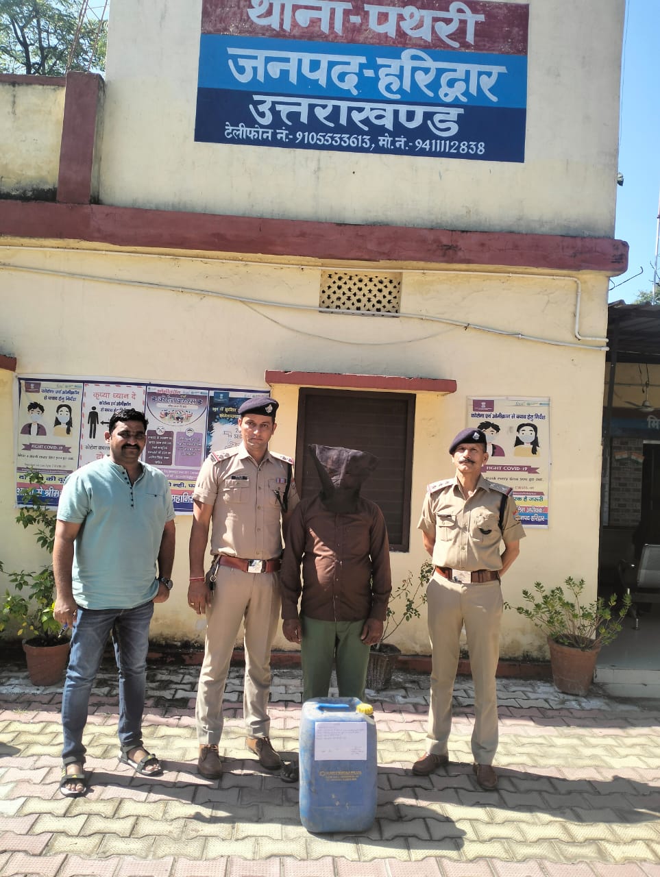 10000 रु0 के इनामी अभियुक्त को पथरी पुलिस ने गिरफ्तार कर भेजा जेल।