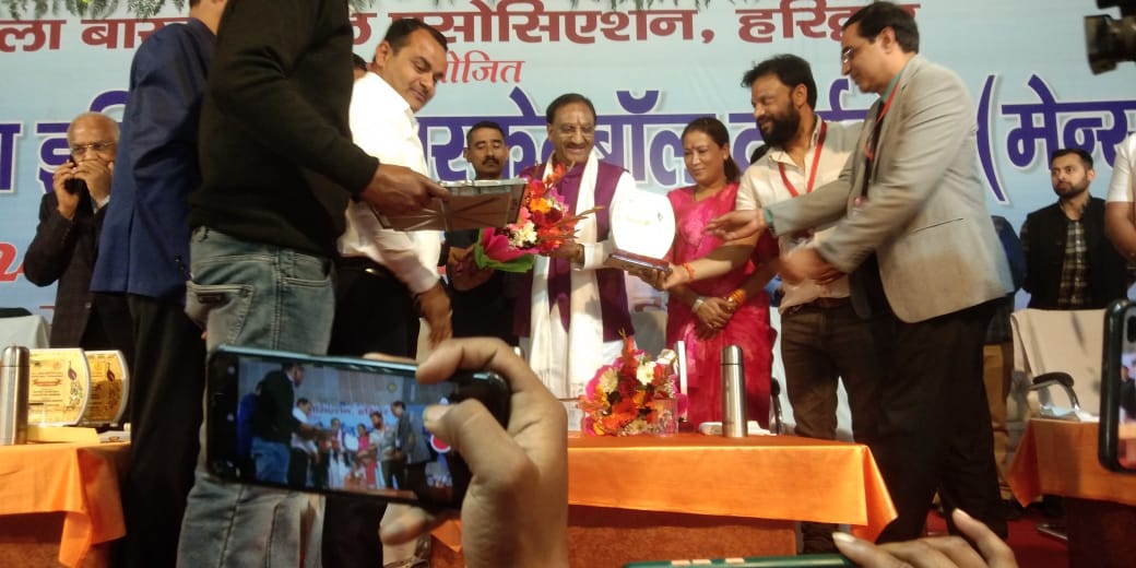 खेल मंत्री रेखा आर्या ने किया ऑल इंडिया इन्विटेशन बास्केटबॉल टूर्नामेंट(मेन्स) प्रतियोगिता का शुभारंभ