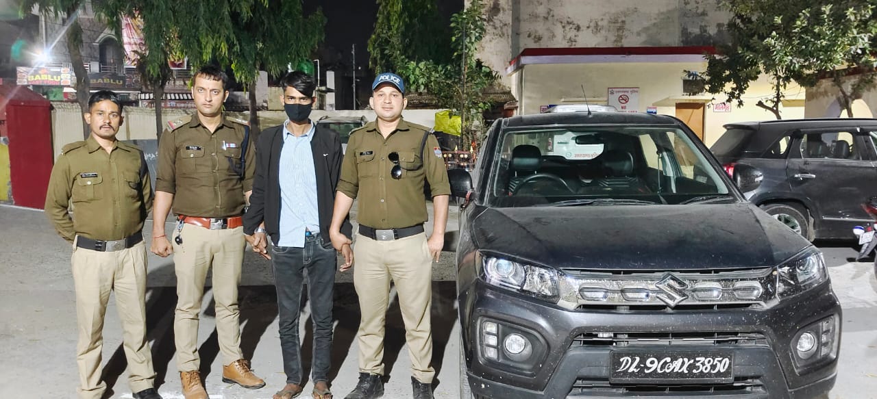 ब्रेजा चोरी गिरोह का 1 अभियुक्त हरिद्वार पुलिस ने और 3 हापुड़ पुलिस ने किए गिरफ्तार,