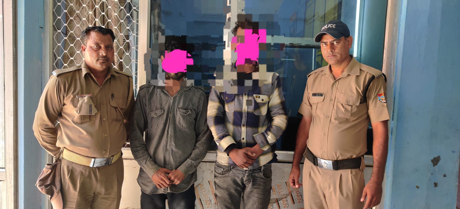 हरिद्वार पुलिस ने 02 शातिर चोरों को सामान के साथ किया गिरफ्तार