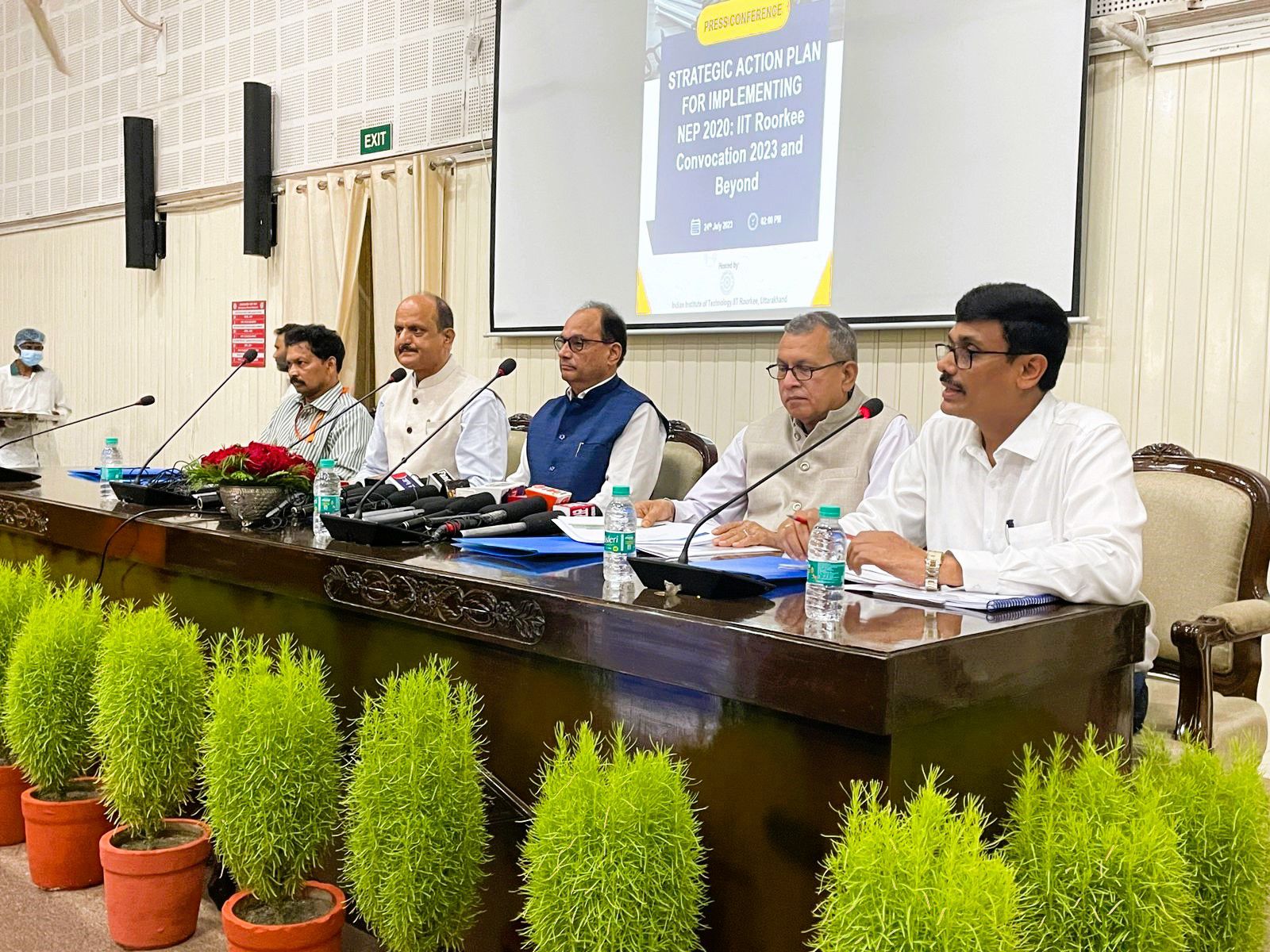 राष्ट्रीय शिक्षा नीति (एनईपी) कार्यान्वयन के तीन वर्षों की प्रगति का तहत आईआईटी रूड़की जश्न मना रहा है