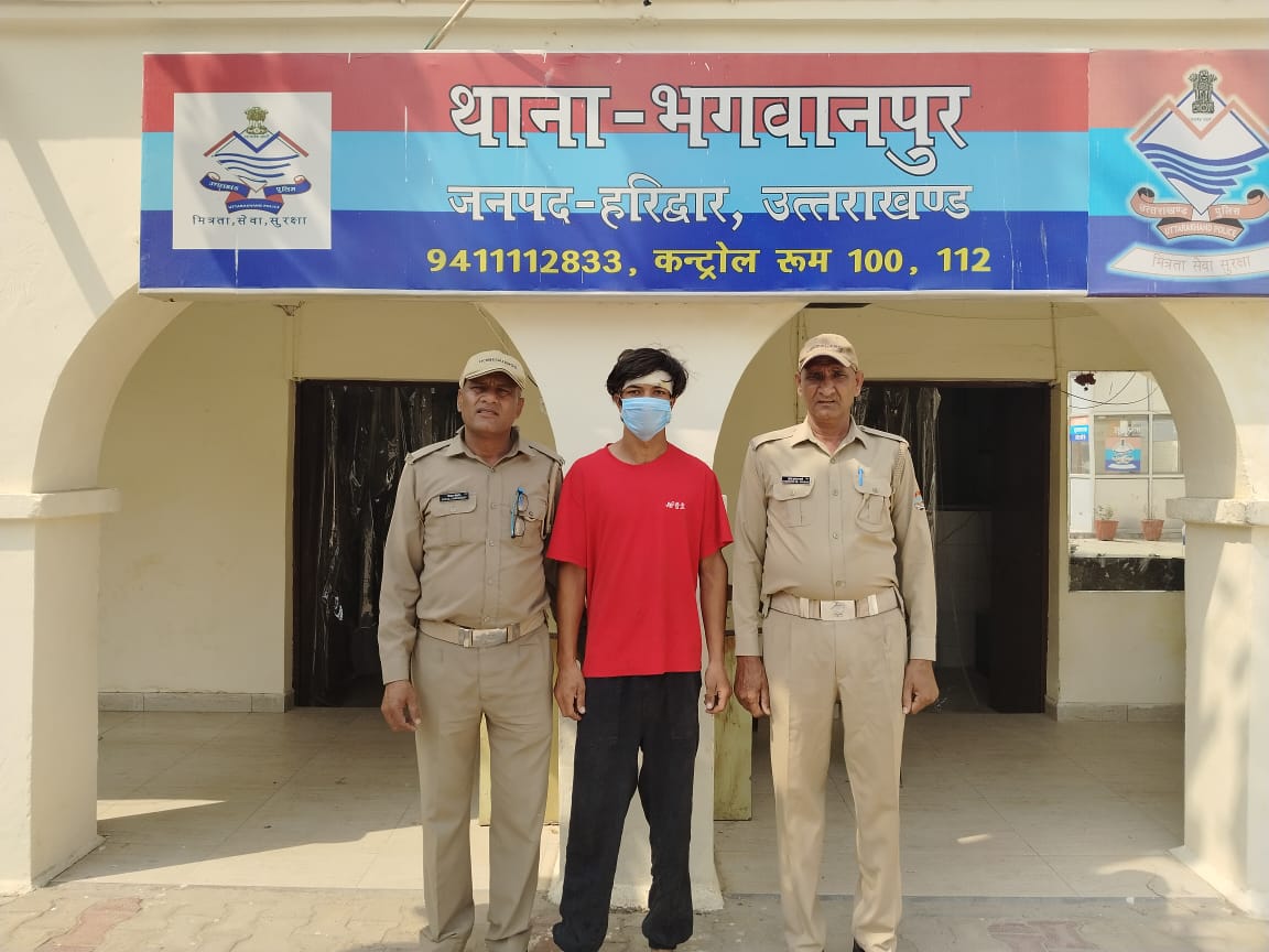 किशोरी के अपरहण कर्ता को पुलिस ने किया गिरफ्तार।