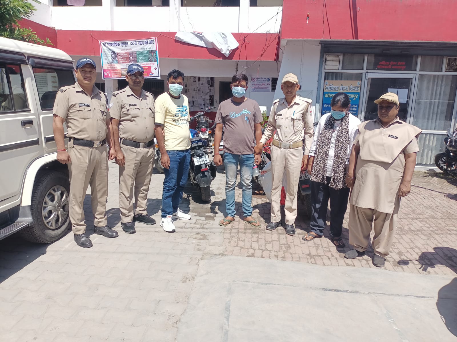 हरिद्वार पुलिस को मिली बड़ी कामयाबी, गैंगस्टर में वांछित चल रहे 3 अभियुक्तों को पुलिस ने किया गिरफ्तार।