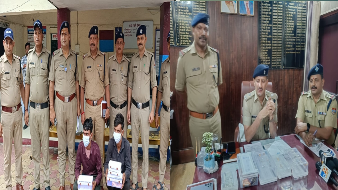 हरिद्वार पुलिस ने घर से नगदी और ज्वैलरी चोरी करने वाले आरोपी चोरो का किया खुलासा।  कुख्यात बावरिया गिरोह का नाम आया सामने, पुलिस ने 02 अभियुक्तो को किया गिरफ़्तार।  शत प्रतिशत माल बरामद, 52000 कैश के साथ 05 लाख रुपये के गहने हैं शामिल
