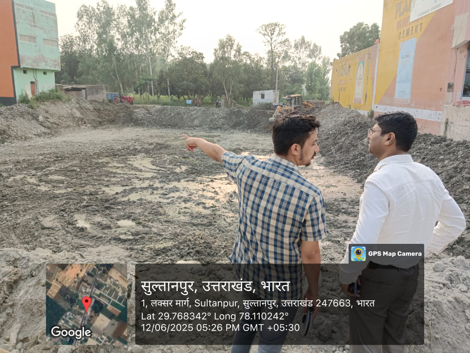  बीडीओ बहादराबाद मानस मित्तल ने ग्राम पंचायत मोहम्मदपुर कुंहारी में नीति आयोग द्वारा प्रस्तावित सती वाले तालाब के खुदाई कार्य का स्थलीय निरीक्षण किया। 