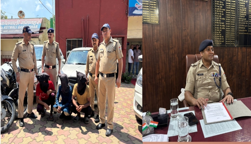एसएसपी प्रमेन्द्र सिंह डोबाल की लीडरशिप से हरिद्वार पुलिस को एक के बाद एक मिल रही है बड़ी सफलता।  अन्तर्ऱाज्यीय वाहन चोर गिरोह का पुलिस ने किया भांडाफोड़  तीन अलग-अलग मामलों में 02 चार पहिया तथा 07 दोपहिया वाहन बरामद  नाबालिक सहित कुल 04 आरोपित को दबोचा, 01 फरार की तलाश जारी