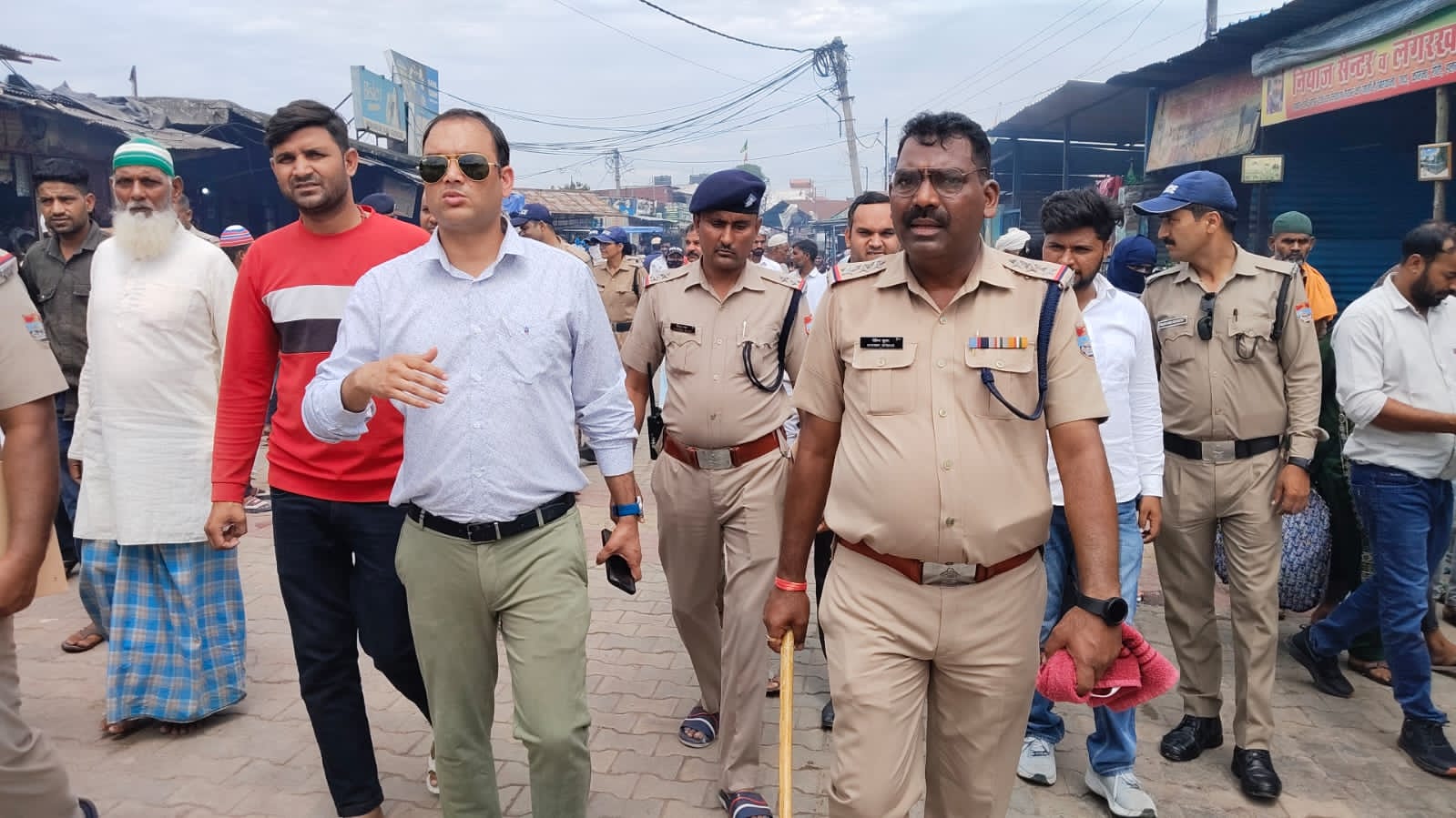 पिरान कलियर उर्स मेले के दृष्टिगत पुलिस एवं प्रशासन की अतिक्रमण पर कार्यवाही लगातार जारी