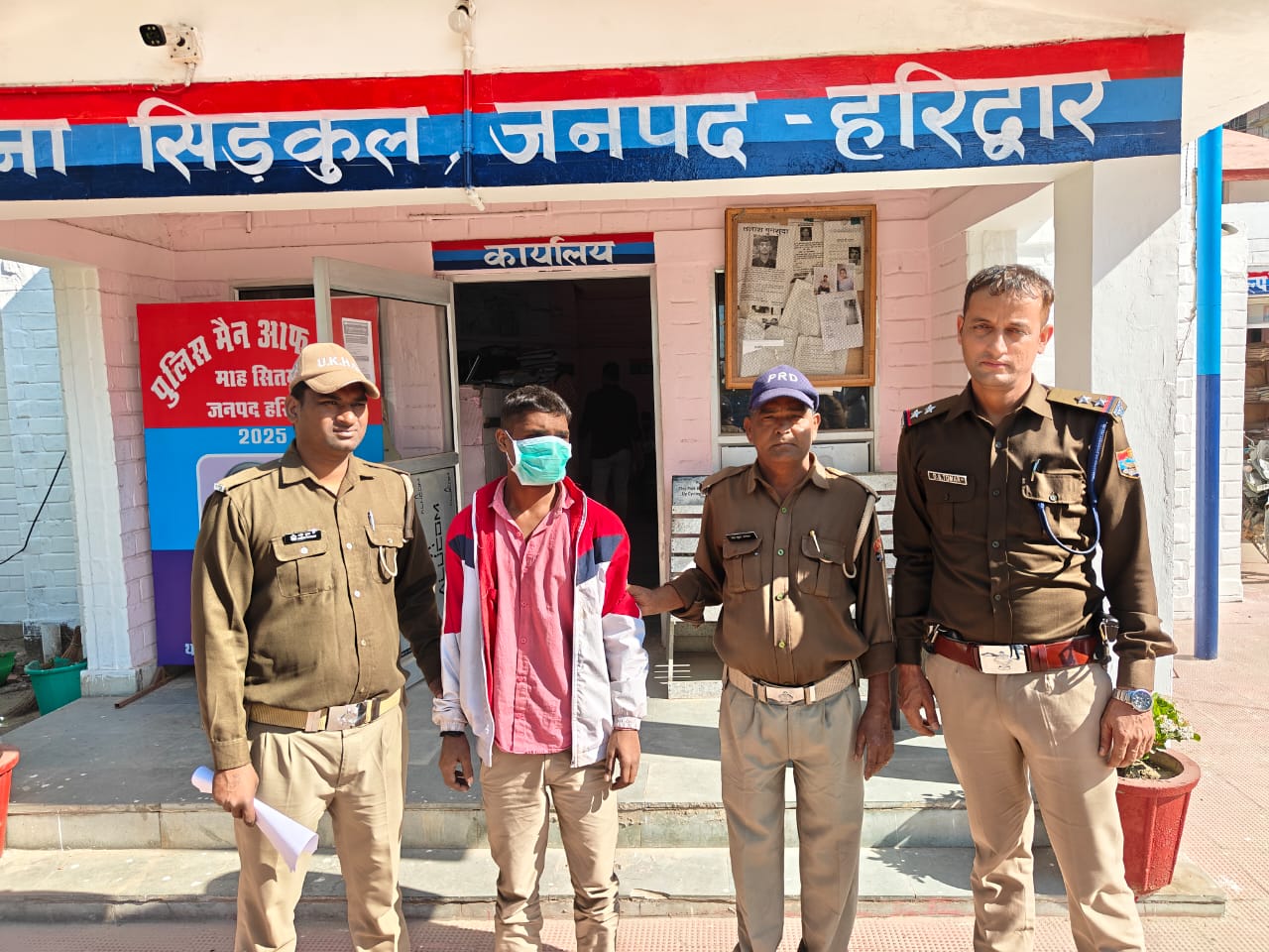 किशोरी का अपहरण करने वाले आरोपी अभियुक्त को हरिद्वार पुलिस ने किया गिरफ्तार।