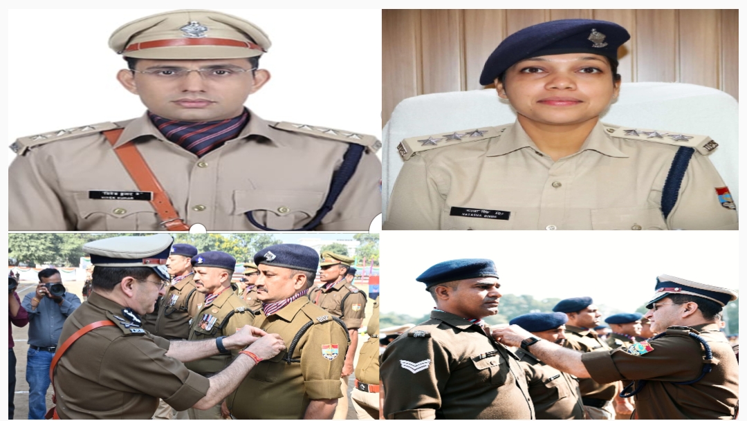 हरिद्वार पुलिस के लिया एक और गौरवमयी पल  D.G.P. दीपम सेठ के कर कमलों से सम्मानित हुए हरिद्वार पुलिस के सदस्य  कर्मठ एवं सराहनीय सेवा के लिए मेडल पहनाकर किया गया सम्मानित
