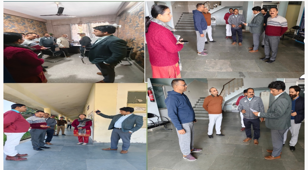 सहायक परिवहन निखिल शर्मा ने अवगत कराया है किसंभागीय परिवहन अधिकारी  संदीप सैनी, देहरादून द्वारा उप-संभागीय परिवहन कार्यालय, हरिद्वार का औचक निरीक्षण किया गया। निरीक्षण के दौरान विभिन्न शाखाओं एवं अभिलेखों की विस्तारपूर्वक समीक्षा की गई।