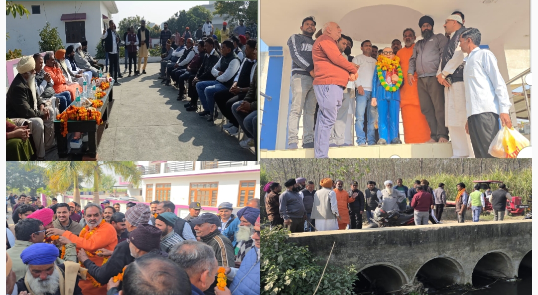 भारत रत्न’ बाबा साहब डॉ. भीमराव आंबेडकर के महापरिनिर्वाण दिवस पर भाजपा के प्रदेश उपाध्यक्ष स्वामी यतीश्वरानंद ने ग्राम इक्कड़ कला में उनकी प्रतिमा पर पुष्पांजलि अर्पित कर श्रद्धांजलि दी। 