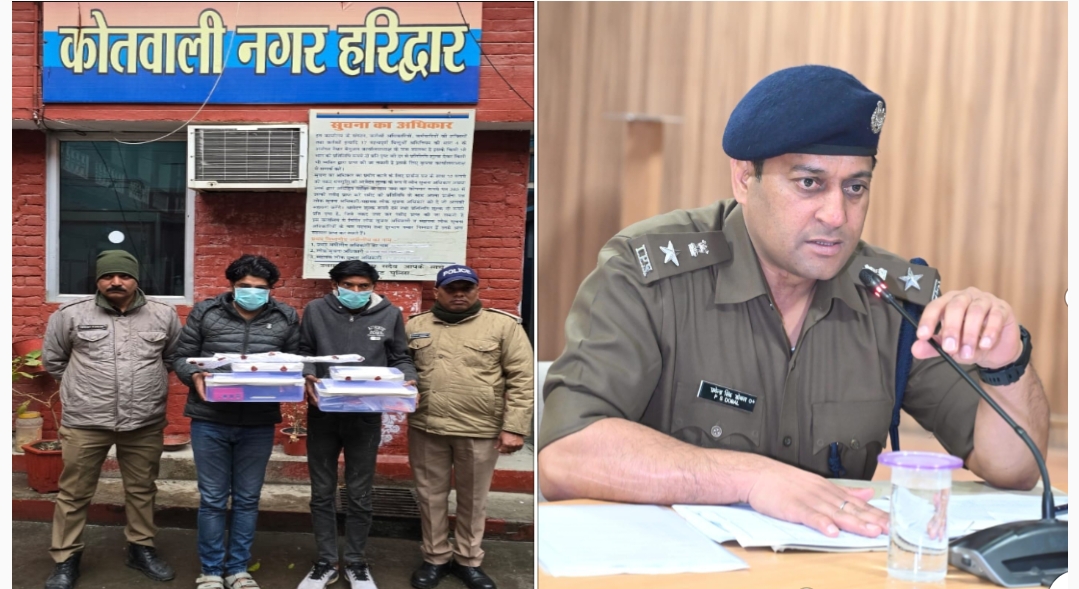 हरिद्वार पुलिस को मिली बड़ी कामयाबी, दिल्ली के शातिर चोर गिरोह का किया पर्दाफाश।