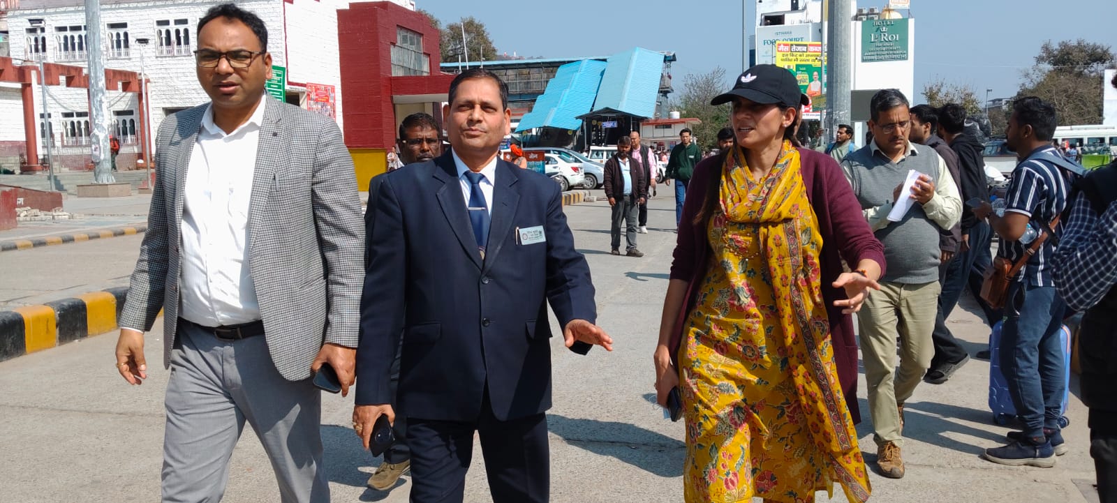 मेलाधिकारी ने कुंभ मेला को लेकर हरिद्वार रेलवे स्टेशन का निरीक्षण कर रेलवे द्वारा की जाने वाली व्यवस्थाओं का लिया जायजा।