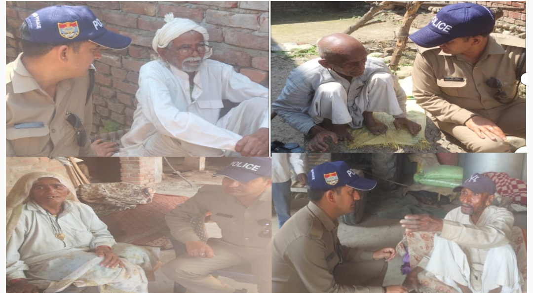 थाना पथरी पुलिस द्वारा क्षेत्र के वरिष्ठ नागरिकों से कुशलक्षेम पूछी गई, हरसंभव मदद का भरोसा दिलाया।
