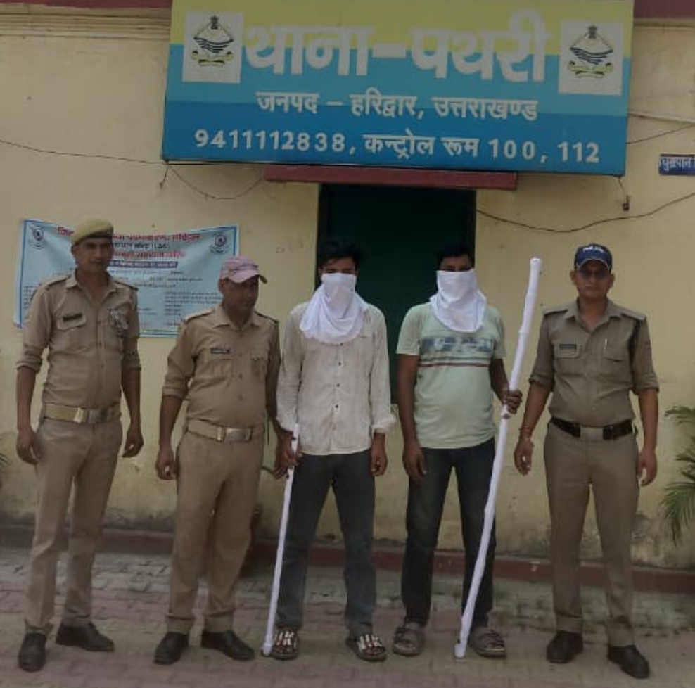 हत्या के प्रयास में फरार 02 अभियुक्त पथरी पुलिस की गिरफ्त में।