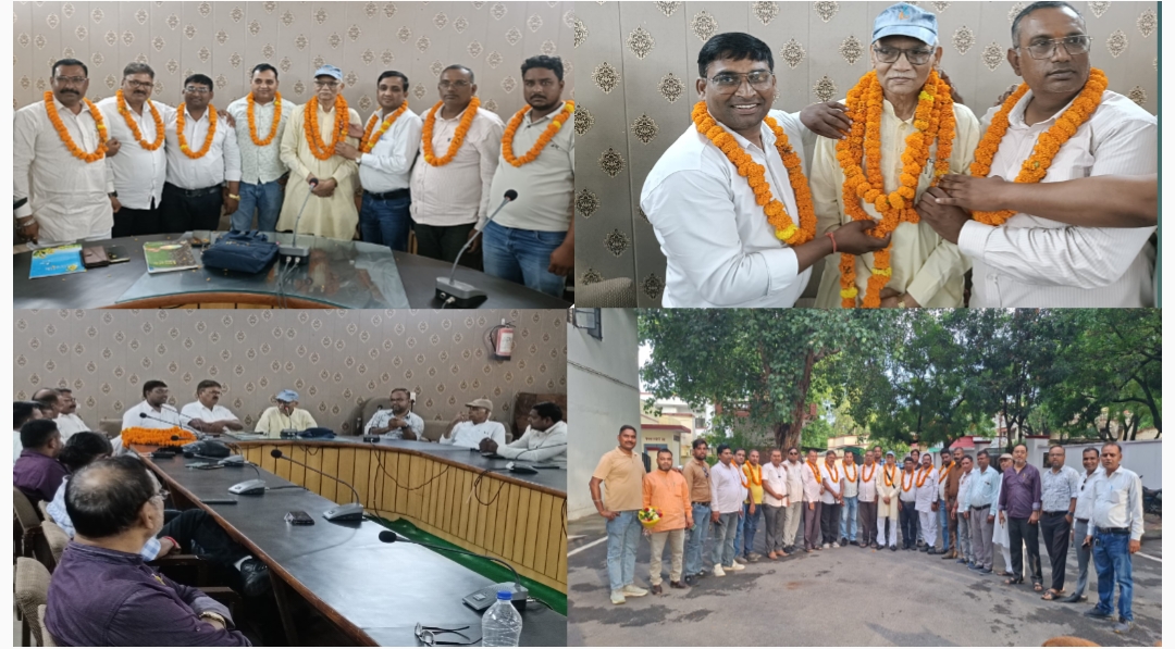 आल मीडिया जर्नलिस्ट्स एसोसिशन उत्तराखण्ड(अमजा )की हरिद्वार जनपद इकाई की एक बैठक जिला पंचायत के सभागार में प्रदेश अध्यक्ष बृजेन्द्र हर्ष की अध्यक्षता में आयोजित की गई। बैठक में पूर्व जि० अध्यक्ष नरेश तौमर की अक्समात हुई मृत्यु के बाद से खाली चल रहे जिला अध्यक्ष के पद पर नए अध्यक्ष के चुनाव को लेकर चर्चा हुई। बैठक में निर्णय हुआ कि आज ही जि० इकाई के अध्यक्ष महासचिव एवं कोषाधय्क्ष तथा लक्सर इकाई के अध्यक्ष, महासचिव व कोषाध्यक्ष के पद पर चुनाव हो जाना चाहिए। इन तीनों पदों के लिए नए नामों पर गहन चर्चा के बाद चंचल तौमर को जिला अध्यक्ष एवं संजय लाम्बा को महासचिव की जिम्मैदारी दिये जाने पर सहमति बनी उसके साथ ही प्रमेन्द्र नारायण को कोषाध्यक्ष के रूप में चयनित किया गया।
