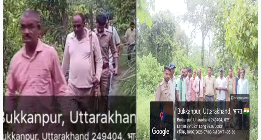 वन क्षेत्राधिकारी शीशपाल सिंह के नेतृत्व में एलीफेंट मॉनिटरिंग का कार्य चलाया गया पथरी वन क्षेत्र में।