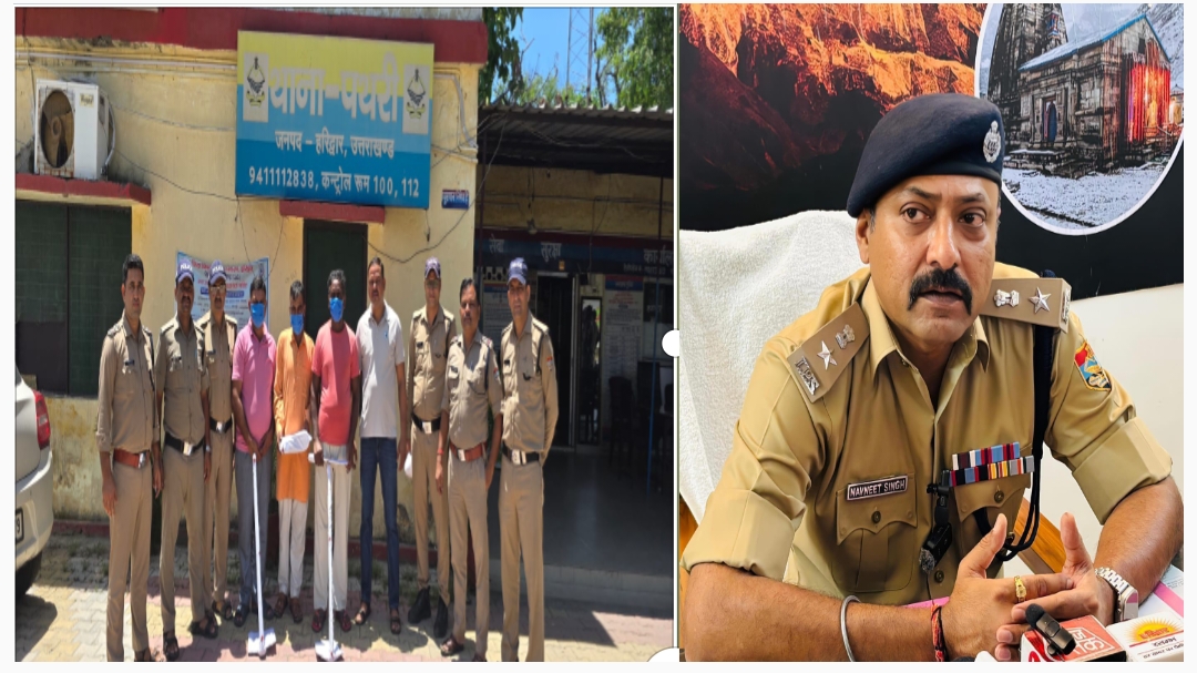 पथरी क्षेत्र स्थित मंदिर में हुए दोहरे हत्याकांड का 24 घण्टे के भीतर हरिद्वार पुलिस ने किया खुलासा।  खुलासे में जुटी टीम ने ताबड़तोड़ दबिश देकर हत्याकांड में शामिल 03 आरोपियों को पुलिस ने किया गिरफ्तार। 