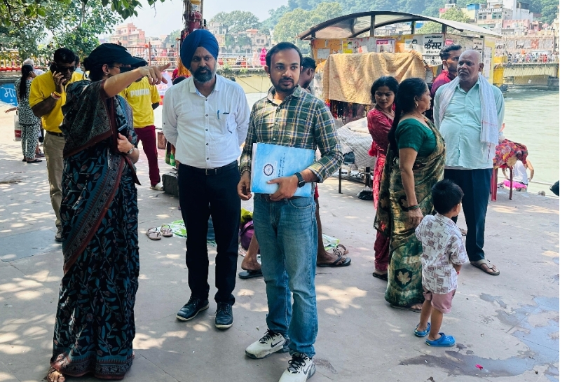 मेलाधिकारी ने रोड़ी-बेलवाला व शोल क्षेत्र में कुंभ तैयारियों का लिया जायजा।