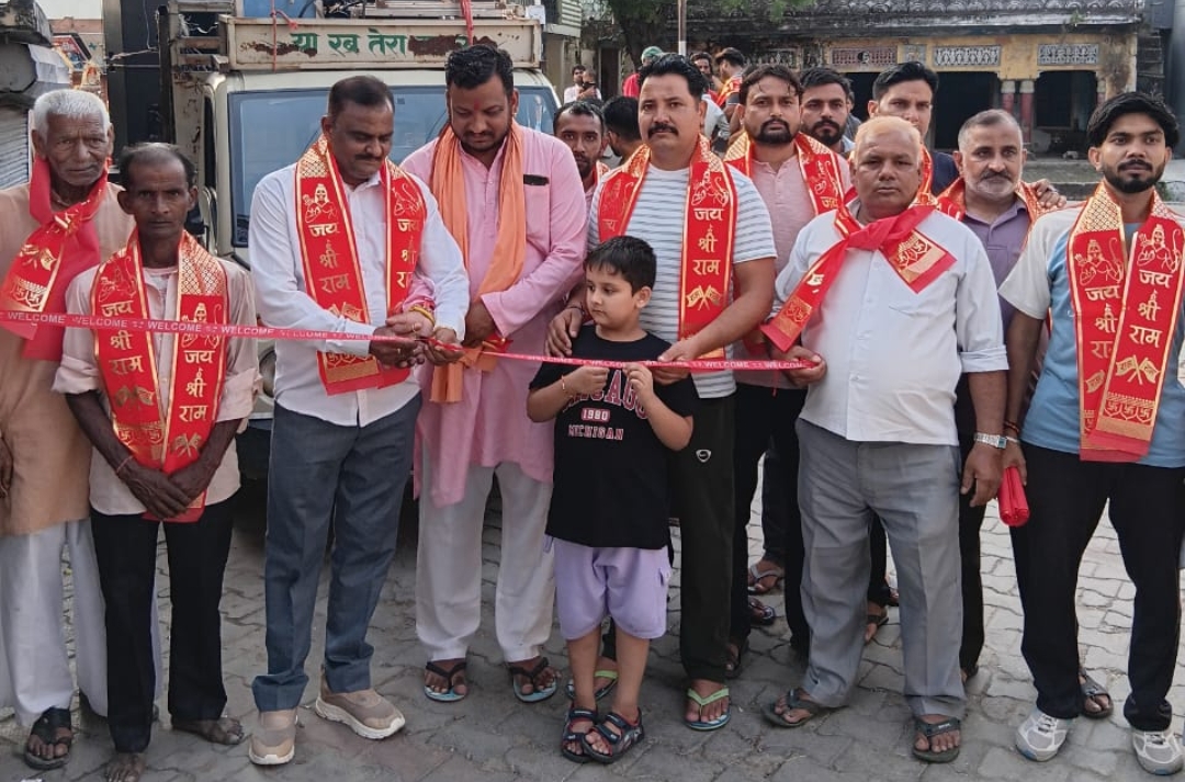 ग्राम बहादरपुर जट में राम बारात का भव्य आयोजन, धर्मेंद्र चौहान और जिवेंद्र तोमर ने किया शुभारंभ  बहादरपुर जट में रामलीला समिति द्वारा भगवान श्रीराम की राम बारात निकाली