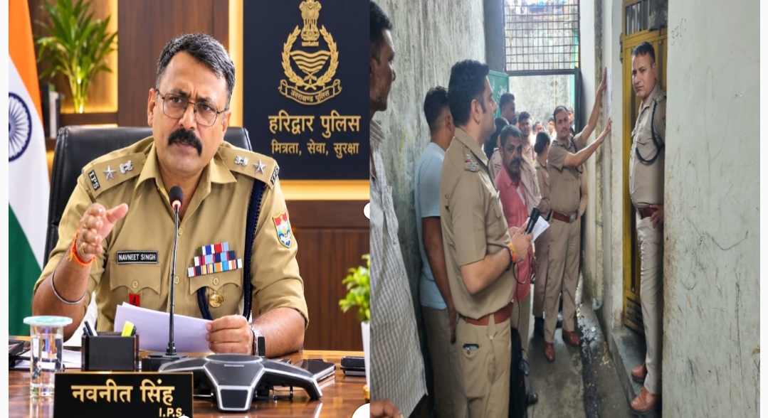 गौकशी में लिप्त पेशेवरों पर एसएसपी हरिद्वार के निर्देश पर पुलिस का एक्शन  ढोल बजाकर की गई मुनादी, घरों पर चस्पा किए न्यायालय के उद्घोषणा आदेश